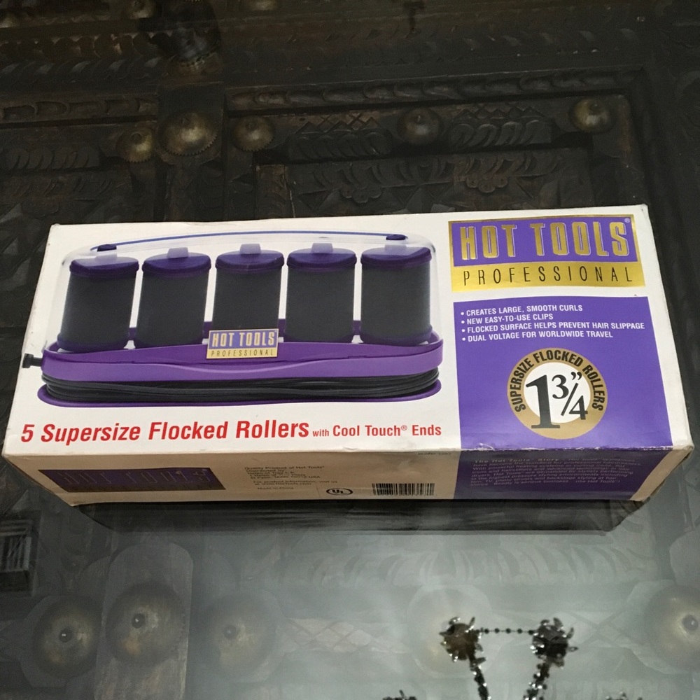 COPY - Hot Tools 1 3/4 inch Rollers with Travel Case